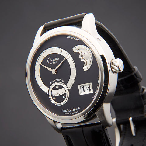 Glashutte Original Panomaticlunar Panoramadatum Moonphase Automatic - 90-02-03-03-04