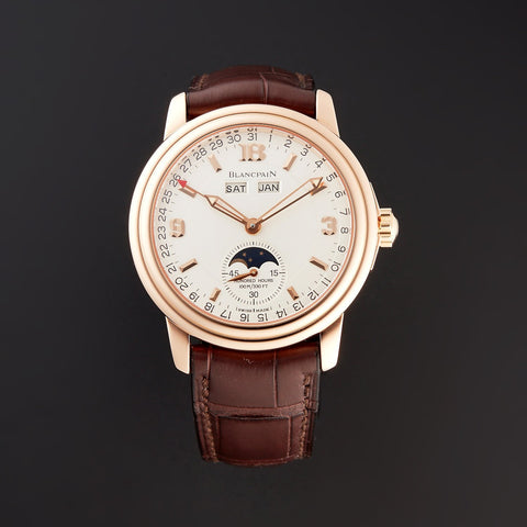 Blancpain Leman Moonphase Complete Calendar Automatic - 3563A-3642-53B