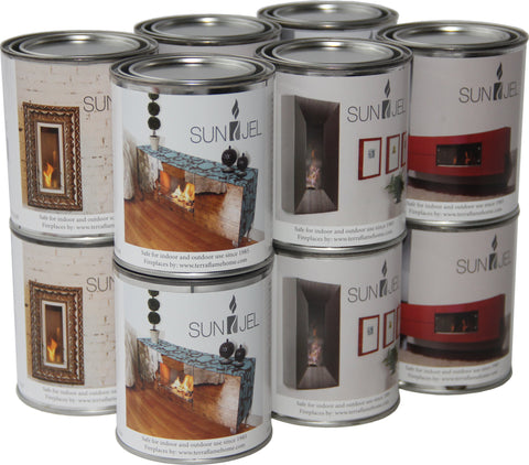 Gel Fuel Cans (12 Pack)