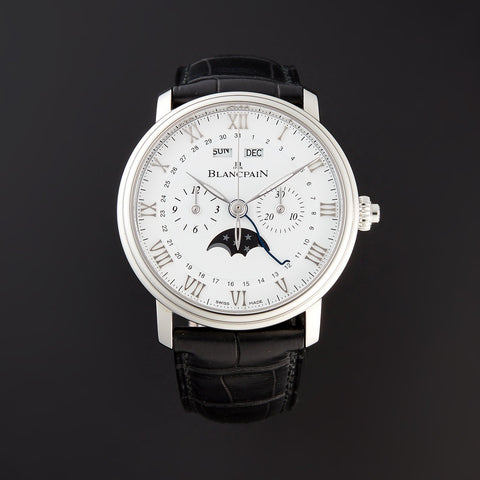Blancpain Villeret Chronographe Monopoussoir Complete Calendar Automatic - 6685-1127-55B
