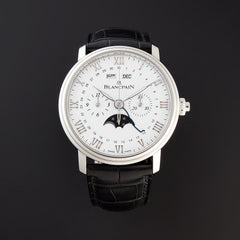 Blancpain Villeret Chronographe Monopoussoir Complete Calendar Automatic - 6685-1127-55B