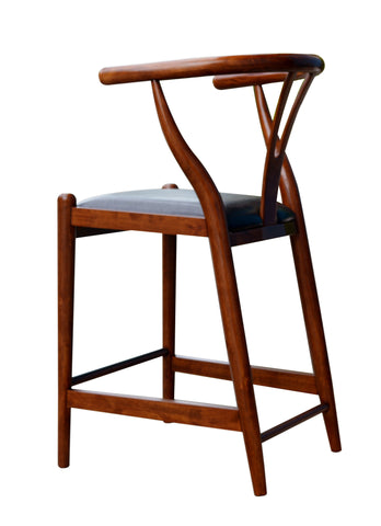 Boraam 29" Wishbone Bar Stool (Cherry, Cappuccino & Walnut)