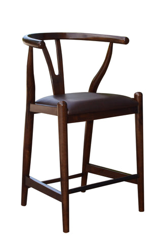 Boraam 29" Wishbone Bar Stool (Cherry, Cappuccino & Walnut)