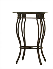 Boraam 36" Beau Counter Height Pub Table (Black/Gold)