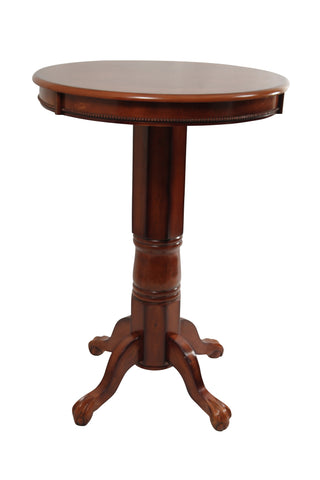 Boraam Florence Pub Table (Black, Brandy, Cappuccino, Cherry, English Tudor, Fruitwood, Oak, Walnut & White)