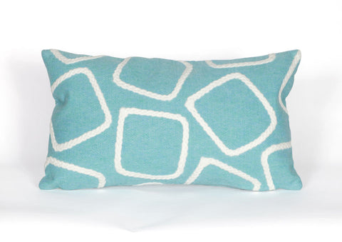 Trans Ocean Visions I Collection 4087/04 SQUARES AQUA