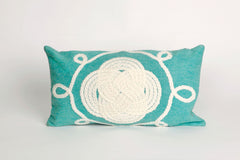 Trans Ocean Visions II Collection 4143/04 ORNAMENTAL KNOT AQUA