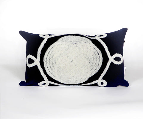 Trans Ocean Visions II Collection 4143/33 ORNAMENTAL KNOT NAVY