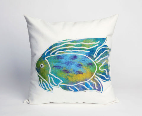 Trans Ocean Visions II Collection 3124/04 BATIK FISH AQUA