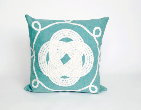 Trans Ocean Visions II Collection 4143/04 ORNAMENTAL KNOT AQUA