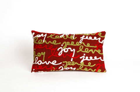 Trans Ocean Visions III Collection 4200/24 PEACE LOVE JOY RED