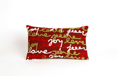 Trans Ocean Visions III Collection 4200/24 PEACE LOVE JOY RED