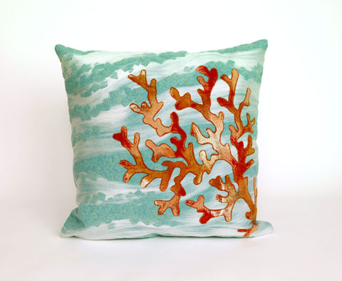 Trans Ocean Visions III Collection 4158/04 CORAL WAVE AQUA