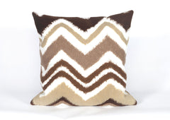 Trans Ocean Visions III Collection 4167/19 ZIGZAG IKAT CHOCOLATE