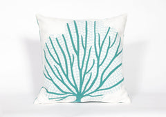 Trans Ocean Visions III Collection 4185/04 CORAL FAN AQUA