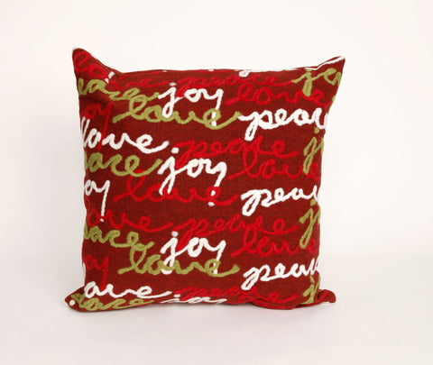 Trans Ocean Visions III Collection 4200/24 PEACE LOVE JOY RED