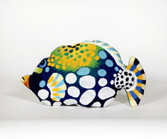Trans Ocean Cutting Edge III Collection 4180/33 SPOTTED FISH NAVY