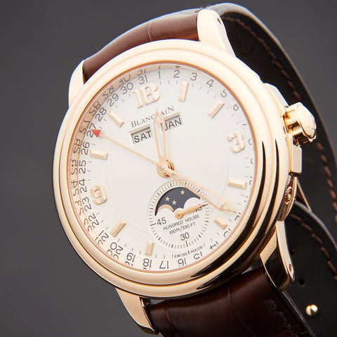 Blancpain Leman Moonphase Complete Calendar Automatic - 3563A-3642-53B
