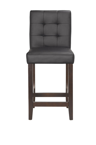Boraam 24" Lyon Parson Counterstool set of 2 (Black, Brown, Khaki & White)