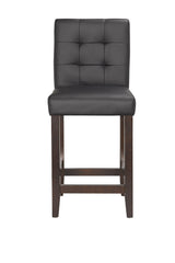 Boraam 24" Lyon Parson Counterstool set of 2 (Black, Brown, Khaki & White)