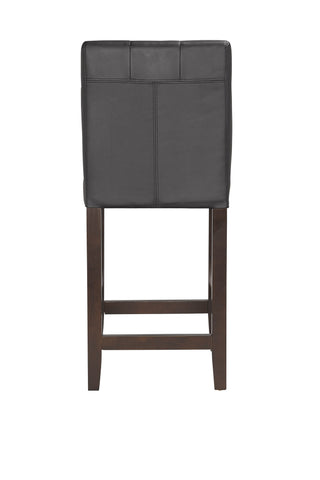 Boraam 24" Lyon Parson Counterstool set of 2 (Black, Brown, Khaki & White)