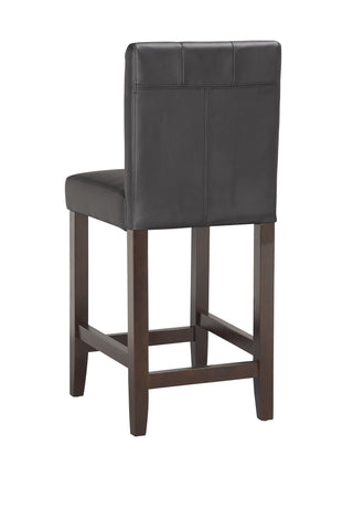 Boraam 24" Lyon Parson Counterstool set of 2 (Black, Brown, Khaki & White)