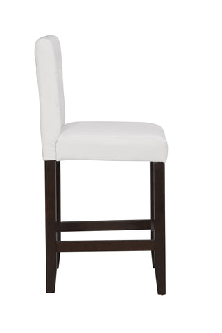 Boraam 24" Lyon Parson Counterstool set of 2 (Black, Brown, Khaki & White)
