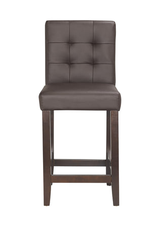 Boraam 24" Lyon Parson Counterstool set of 2 (Black, Brown, Khaki & White)