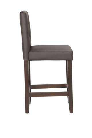 Boraam 24" Lyon Parson Counterstool set of 2 (Black, Brown, Khaki & White)