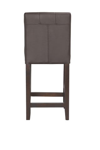 Boraam 24" Lyon Parson Counterstool set of 2 (Black, Brown, Khaki & White)