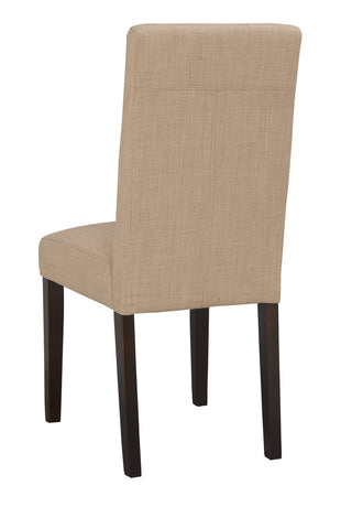 Boraam Lyon Parson Dining Chair set of 2 (Black, Brown, Khaki & White)