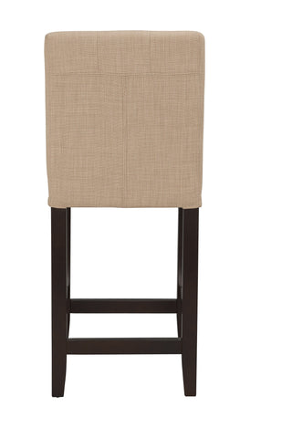Boraam 24" Lyon Parson Counterstool set of 2 (Black, Brown, Khaki & White)