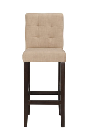 Boraam 29" Lyon Parson Counterstool set of 2 (Black, Brown, Khaki & White)