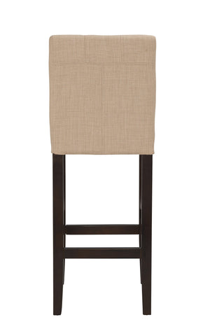 Boraam 29" Lyon Parson Counterstool set of 2 (Black, Brown, Khaki & White)