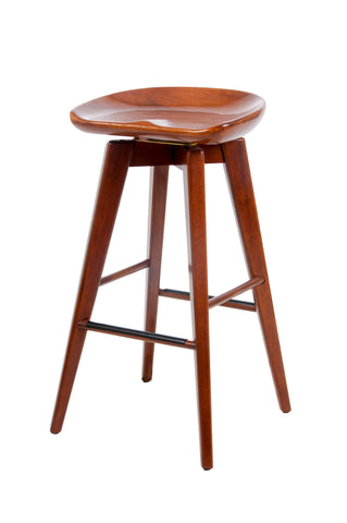 Boraam 29" Bali Swivel Stool (Cappuccino, Walnut & Natural)
