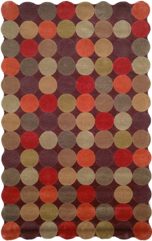 Trans Ocean Amalfi Collection 1958/19 CIRCLES TEAK