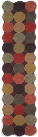 Trans Ocean Amalfi Collection 1958/19 CIRCLES TEAK
