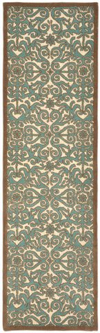 Trans Ocean Antigua Collection 8515/04 SCROLL AQUA