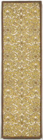Trans Ocean Antigua Collection 8515/09 SCROLL YELLOW