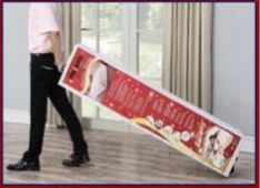 Primo Galaxy "Roll N' Go" Pocket Coiled Mattress