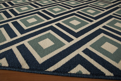 Momeni Baja Collection Rug BAJA0BAJ-7BLU
