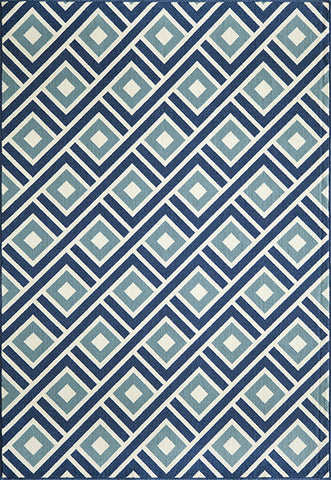 Momeni Baja Collection Rug BAJA0BAJ-7BLU