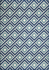 Momeni Baja Collection Rug BAJA0BAJ-7BLU