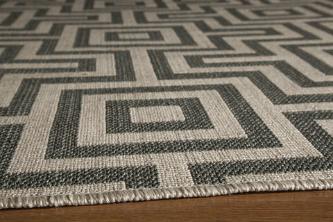 Momeni Baja Collection Rug BAJA0BAJ-10GRY