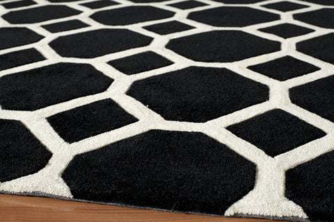 Momeni Bliss Collection Rug BLISSBS-11BLK