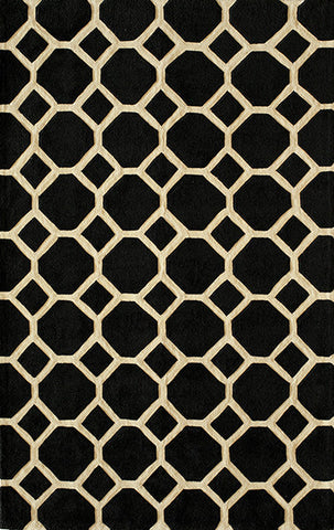Momeni Bliss Collection Rug BLISSBS-11BLK