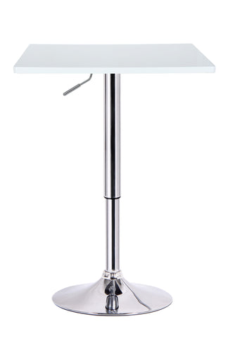 Boraam Luta Adjustable Pub Table (Walnut & White)