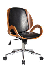 Boraam Riko Desk Chair (Black & Brown)