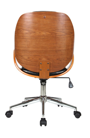 Boraam Riko Desk Chair (Black & Brown)