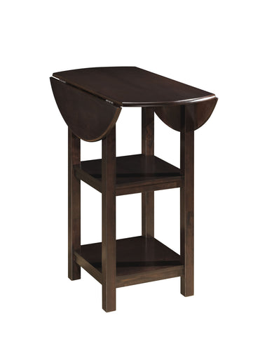 Boraam Powellton Double Drop Leaf Pub Table (Black, Cappuccino & Cherry)